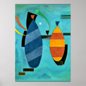 Kandinsky - Beide striped Poster (Voorkant)