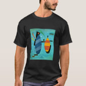 Kandinsky - Beide striped T-shirt (Voorkant)