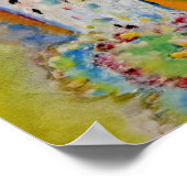 Kandinsky - Bild mit rotem fleck, Poster (Hoek)