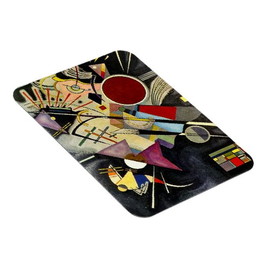 Kandinsky - Black accompanimant Magneet (Rechterzijde)