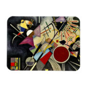Kandinsky - Black accompanimant Magneet (Horizontaal)