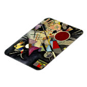 Kandinsky - Black accompanimant Magneet (Linkerzijde)
