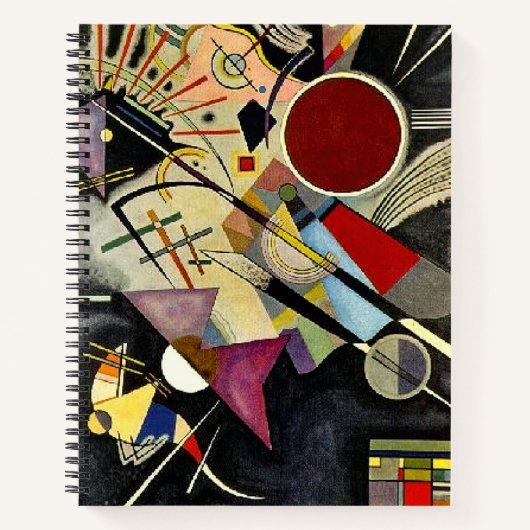 Kandinsky - Black accompanimant Notitieboek (Voorkant)