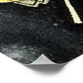 Kandinsky - Black accompanimant Poster (Hoek)