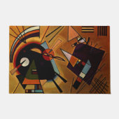Kandinsky - Black en Violet, Deurmat (Voorkant)