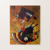 Kandinsky Black en Violet Puzzle Legpuzzel (Verticaal)