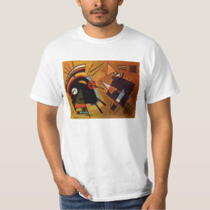 Kandinsky Black en Violet T-shirt