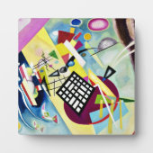 Kandinsky - Black Grid, populaire abstracte kunst, Fotoplaat (Voorkant)