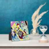 Kandinsky - Black Grid, populaire abstracte kunst, Fotoplaat (Insitu)