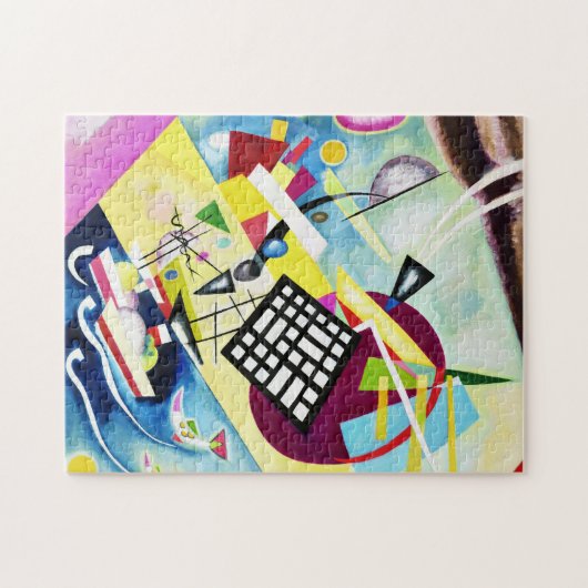 Kandinsky Black Grid Puzzle Legpuzzel (Horizontaal)