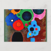 Kandinsky - Black Increasing, Briefkaart (Achterkant)