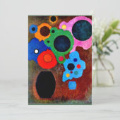 Kandinsky - Black Increasing Kaart (Staand voorkant)