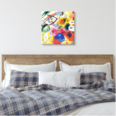 Kandinsky Black Lines Canvas Afdruk (Insitu (Slaapkamer))