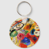Kandinsky - Black Lines Sleutelhanger (Voorkant)