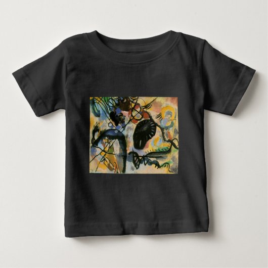 Kandinsky Black Spot Abstract Artwork (Voorkant)