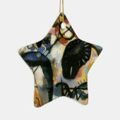 Kandinsky Black Spot Abstract Artwork Keramisch Ornament (Rechts)