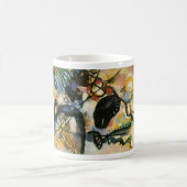 Kandinsky Black Spot Abstract Artwork Koffiemok (Center)