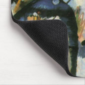 Kandinsky Black Spot Abstract Artwork Muismat (Hoek)