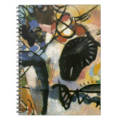 Kandinsky Black Spot Abstract Artwork Notitieboek (Voorkant)