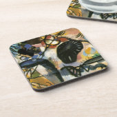 Kandinsky Black Spot Abstract Artwork Onderzetter (Linkerzijde)