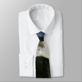 Kandinsky Black Spot Abstract Artwork Stropdas (Gebonden)