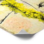 Kandinsky - Black Strokes Poster (Hoek)