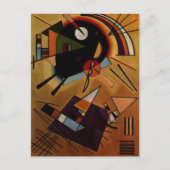 Kandinsky Black Violet Briefkaart (Voorkant)