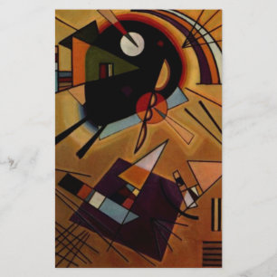 Kandinsky Black Violet Briefpapier