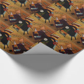 Kandinsky Black Violet Cadeaupapier (Hoek)