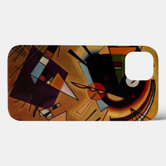 Kandinsky Black Violet Case-Mate iPhone Case (Achterkant (horizontaal))