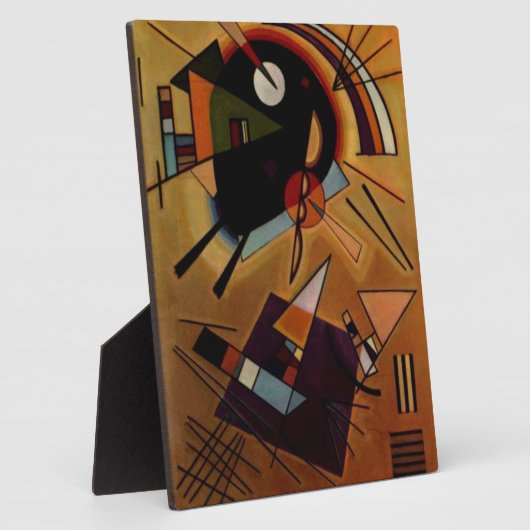 Kandinsky Black Violet Fotoplaat (Zijkant)