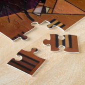 Kandinsky Black Violet Legpuzzel (Zijkant)