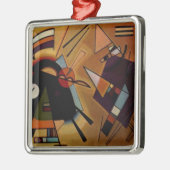 Kandinsky Black Violet Metalen Ornament (Links)