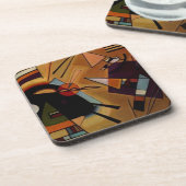 Kandinsky Black Violet Onderzetter (Linkerzijde)