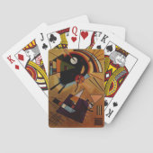 Kandinsky Black Violet Speelkaarten (Achterkant)