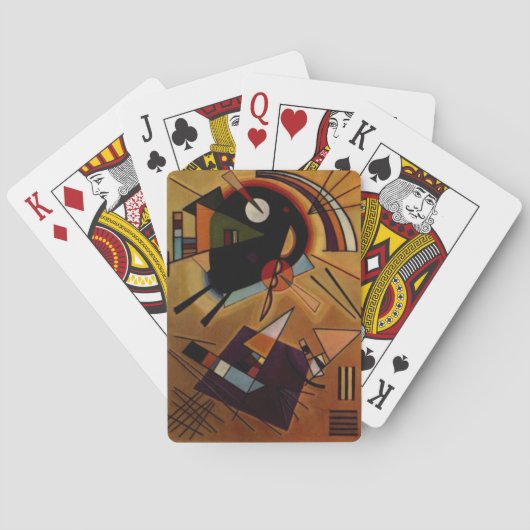 Kandinsky Black Violet Speelkaarten (Achterkant)