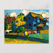 Kandinsky - Blaues Haus Klein Briefkaart (Voorkant)