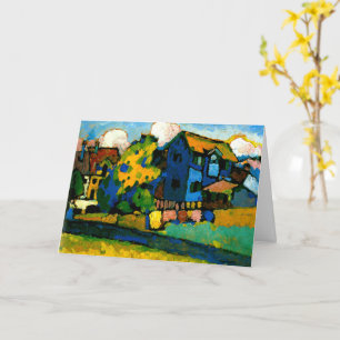 Kandinsky - Blaues Haus Klein Kaart