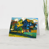 Kandinsky - Blaues Haus Klein Kaart (Voorkant)