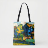 Kandinsky - Blaues Haus Klein Tote Bag (Voorkant)