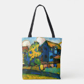 Kandinsky - Blaues Haus Klein Tote Bag (Achterkant)