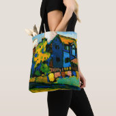 Kandinsky - Blaues Haus Klein Tote Bag (Dichtbij)
