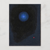 Kandinsky - Blauw, abstracte kunst Briefkaart (Voorkant)