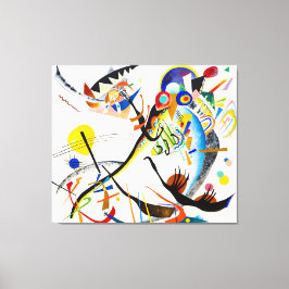 KANDINSKY - BLAUW SEGMENT - 1921 - Bauhaus - Canvas Afdruk