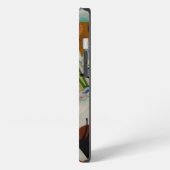 Kandinsky Blauw Segment Abstract iPad Air Hoesje iPhone Hoesje (Linkerkant)