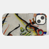 Kandinsky Blauw Segment Abstract iPad Air Hoesje iPhone Hoesje (Achterkant horizontaal)