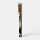 Kandinsky Blauw Segment iPhone 16 Hoesje (Linkerkant)