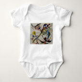 Kandinsky Blauw Segment Romper (Voorkant)