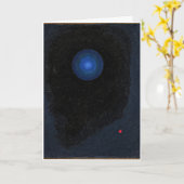Kandinsky - Blauwe, abstracte Kaart (Gele Bloem)