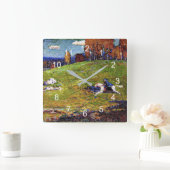 Kandinsky - Blauwe Ruiter, landschapsschilderkunst Vierkante Klok (Huis)